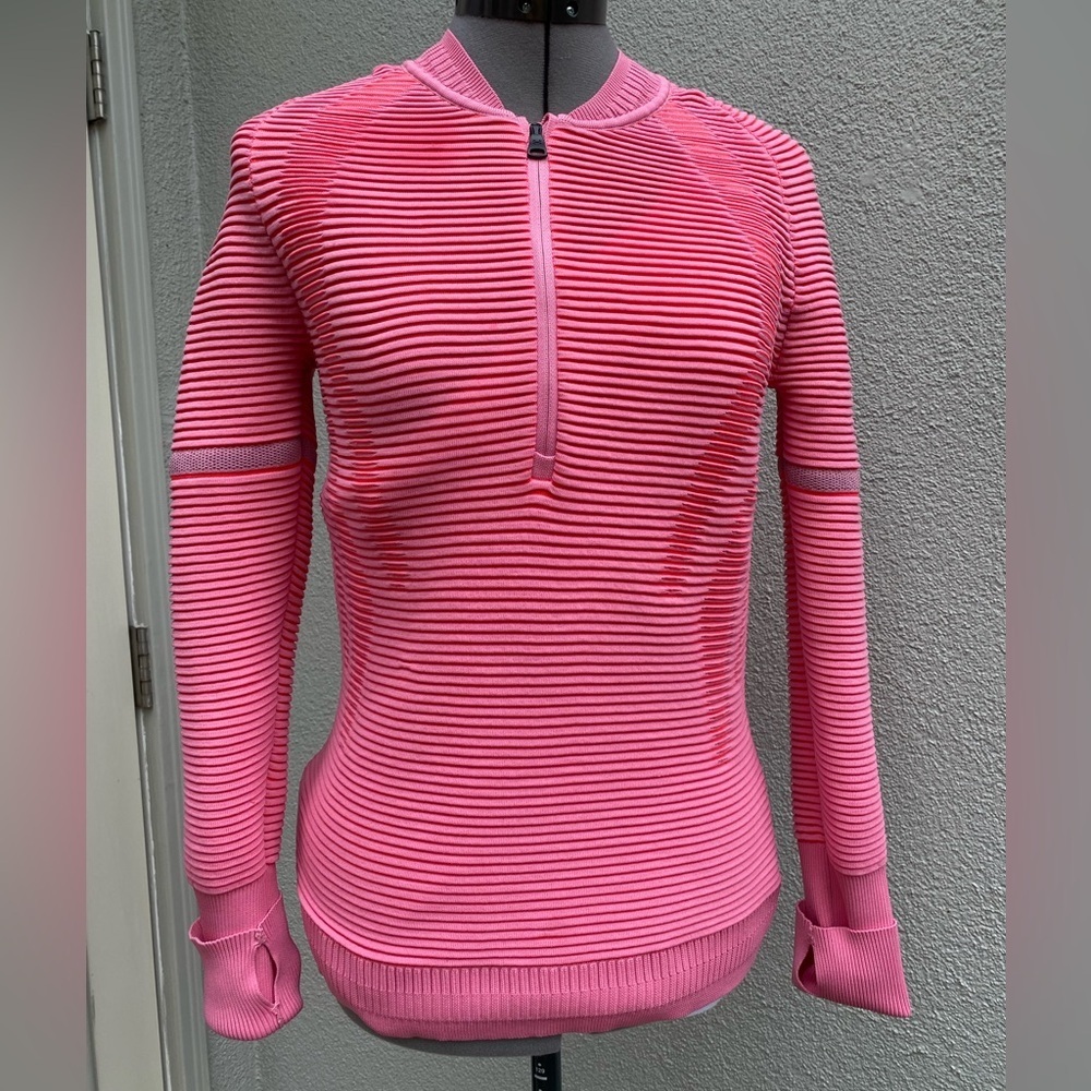 Under Armour 3/4 Zip  Long Sleeve Intelliknit sweater medium